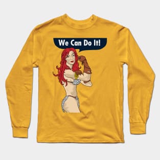 Red Sonja can do it Long Sleeve T-Shirt